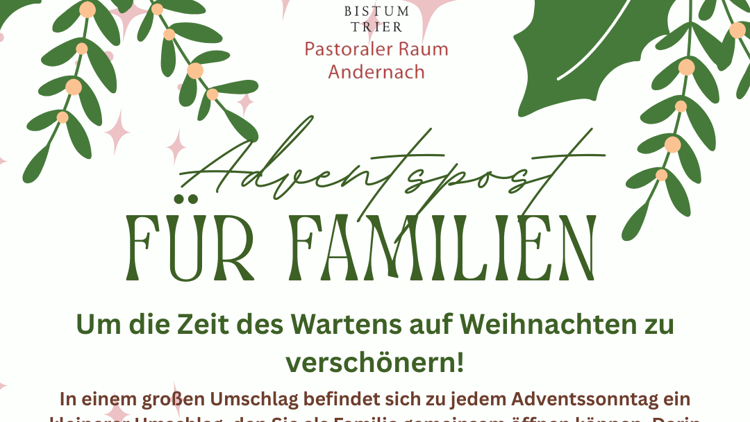 Adventspost für Familien
