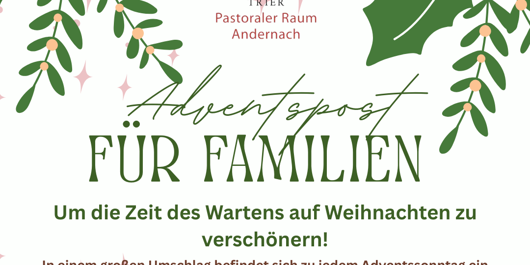 Adventspost für Familien