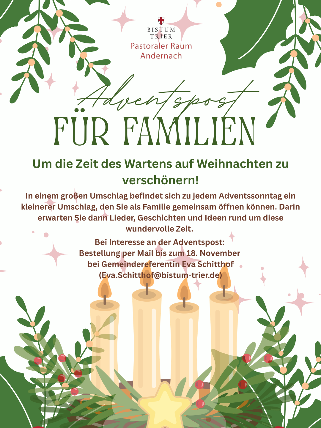 Adventspost für Familien