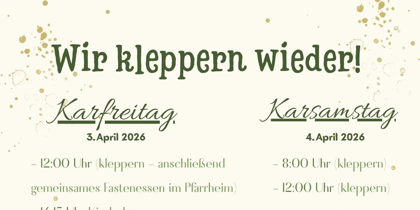Flyer Karfreitag
