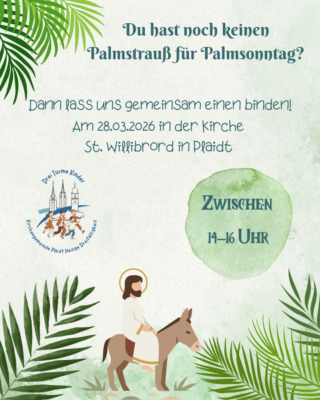 Flyer Palmsonntag